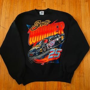 Vintage Scott Wimmer Motorsport Racing Crewneck